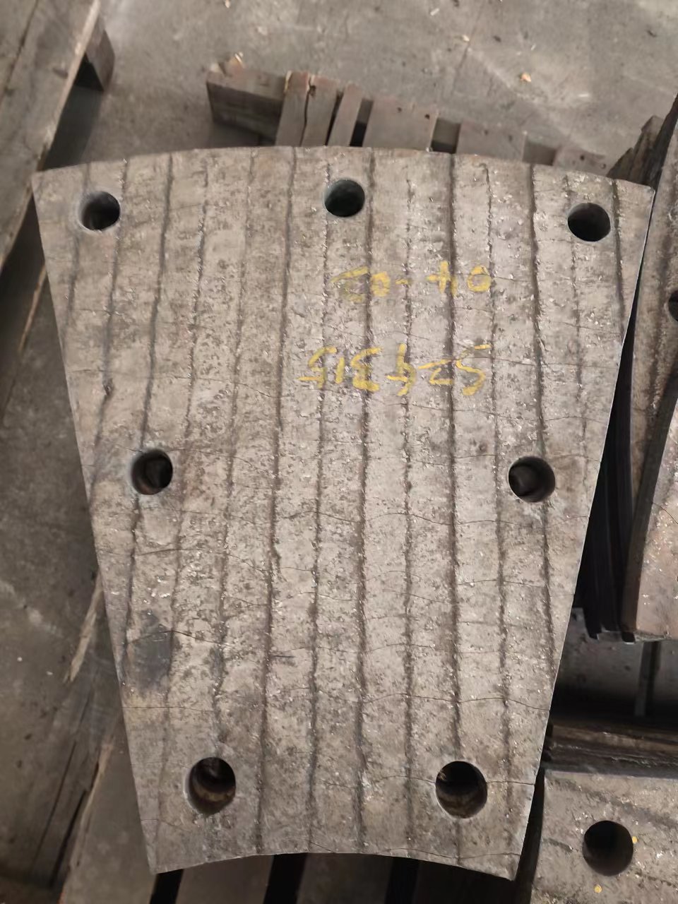 青海落煤管衬板10+8